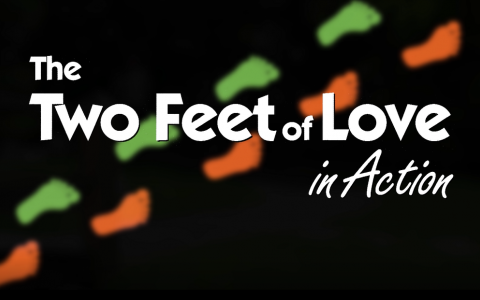 Two feet of Love in Action / Los dos pies del amor en acción